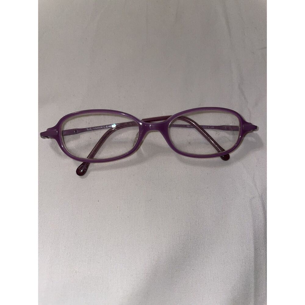 Ray-Ban Titanium Eyeglasses Girls Youth RB1503 3503 44-16-120 Purple LZ63 Frames